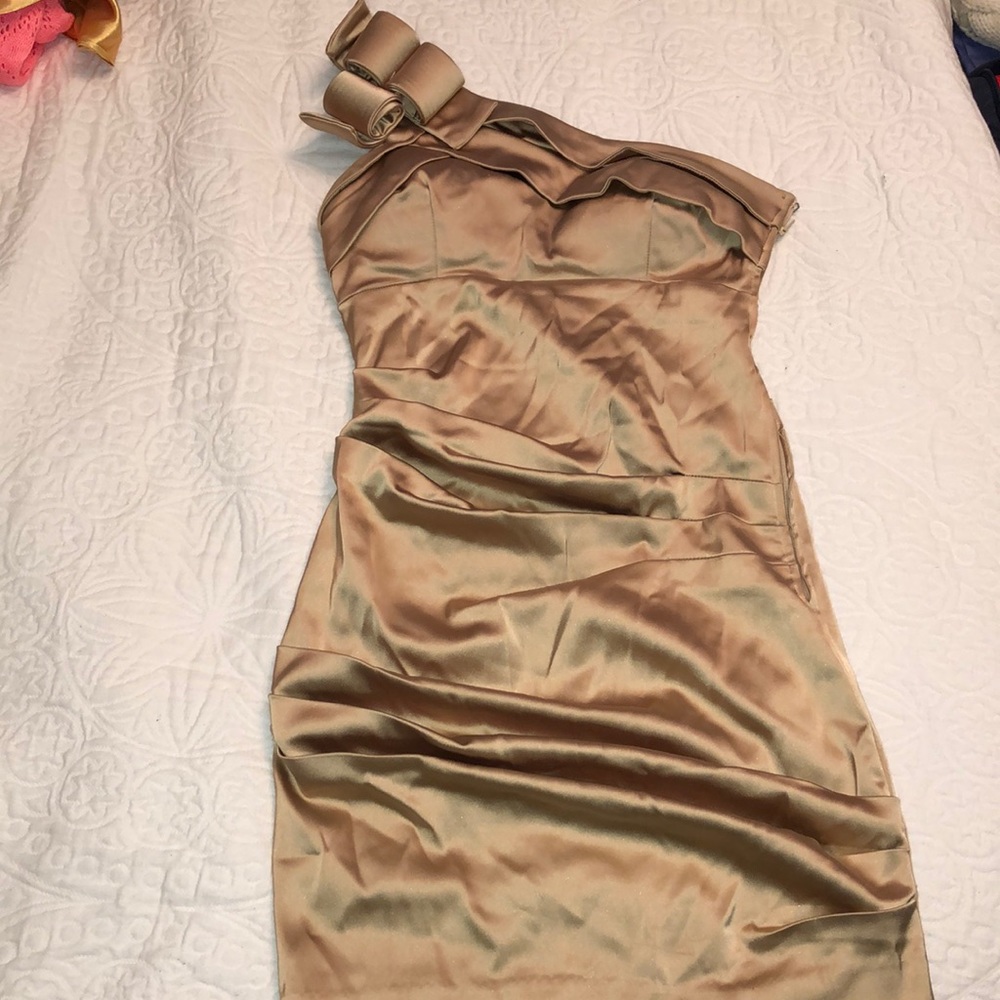 Gold Dress